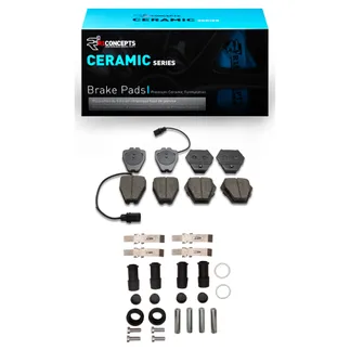R1 Concepts 2310-0839-01 Ceramic Pads & Hardware Kit
